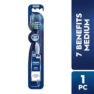 Oral-B Cross Action 7 Benefits Medium Toothbrush 1 Count