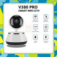【 READY STOCK 】V380 Pro FHD Wifi CCTV IP Camera Security 360° Rotation Pet Camera CCTV Baby CCTV