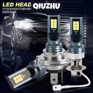 QIUZHU 12V 6000K Car LED Headlight Fog Light Bulbs H4 H7 H11 H8 H9 H1 H3 LED 9005 9006 Hb3 Hb4 Auto 