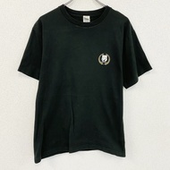 富士電視台隧道 no Minasan no Okage Deshita Manliness Janken 短袖印花T卹，黑色，L碼，古著