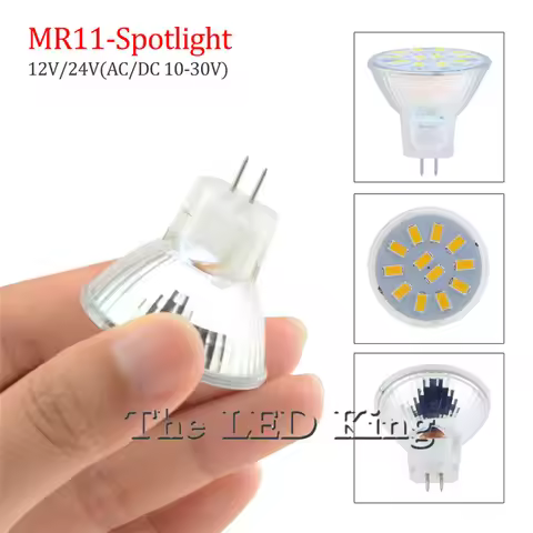 AC DC12V MR11 LED Lamp LED Spotlight 3W 5W 8W Bombillas Spot light Lampada LED Bulb Lampara mr11 12V