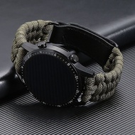 20mm 22mm Strap For Samsung Galaxy Watch 3 4 5 6 41mm 45mm 40mm 44mm Classice Band For Huawei GT 3 2 Nylon Rope Outdoor Bracelet