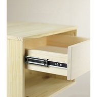 2-tier drawer slide rail set for table and cabinet cavity (1 set includes 2 pieces) drawer slide dra