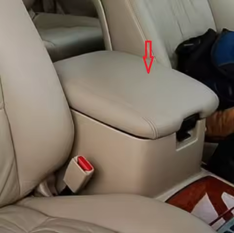 Microfibre Leather Center Armrest Box Case Cover for Toyota Land Cruiser LC100 Toyota Land Cruiser 1