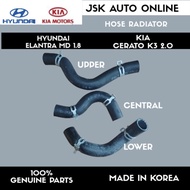 HOSE RADIATOR TOP&LOWER 25411-3X600(TOP) 25411-3X650(CENTRAL)25412-3X601(LOW) ELANTRA MD 1.8 CERATO 