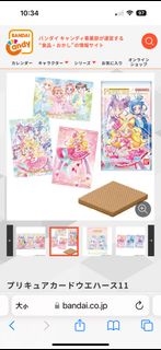 盒玩  光之美少女 precure part 21   餅乾  附卡 原盒20 小包