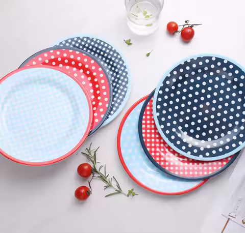 9 Inch Melamine Tableware Bowl Commercial Rectangular Hotpot Shop Dishes