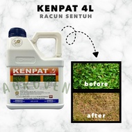 KENPAT 4LITER / racun rumpai glufosinate 5.66% / racun sentuh / weed killer kuat / hornet 5.66 / hap