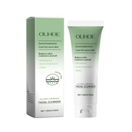 OUHOE Cleanser Gently Cleansing Facial Skin Moisturizing Refreshing Daily Skin Care Skin Cleanser