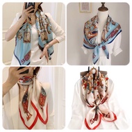Beautiful patterned scarf. (Size 90x90)