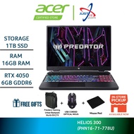 Acer Predator Helios NEO 16 PHN16-71-778U GAMING LAPTOP (i7-13700HX 16GDR5 / 1TBSSD / RTX4050 6GDR6/16" IPS / WIN11H)