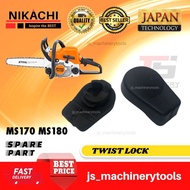 STIHL Chainsaw Twist Lock MS170 MS180 Chainsaw Lock Cover Spare Part NIKACHI PART