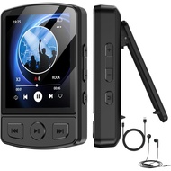 MP3 Player with Clip 64GB Mini MP3 Player with Bluetooth 5.2,Portable MP3 Music Player with Earphone