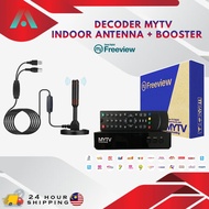 💥READY STOCK💥 ORIGINAL MYTV Decoder (MCMC APPROVED) MYFREEVIEW HDTV DVBT2 Malaysia Channel TV DTV De