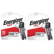 Energizer CR123 CR2 Batteries 3V for Camera Flash Light 1 Piece