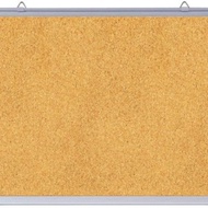 Corkboard 12 inches x 24 inches Aluminum Frame