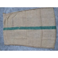 Jute sacks used to dance sacks