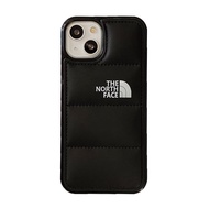 THE NORTH FACE Down เคสโทรศัพท์,เคสสำหรับ IPhone 13 12 11 Pro Max 7 8Plus XR X XS เคสมือถือกันตกเคสค