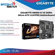 GIGABYTE H610M H V3 DDR4 MATX LGA1700 Motherboard