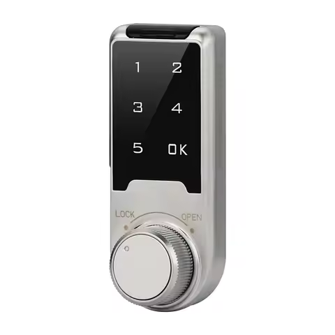 Zinc Alloy Electric Touch Keypad Digital Password Code Cabinet Drawer Lock For Home Office Hotel Gym