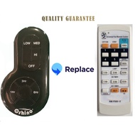 OSHINO [BLACK] FAN REMOTE CONTROL [REPLACEMENT]