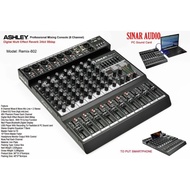 Mixer Ashley Remix 802 Orinal 8 Channel Bluetooth