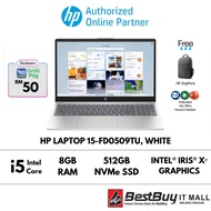HP Laptop 15-fd0509TU - White (i5-1334U/8GB RAM/512GB SSD)