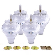 Acrylic Gourd Feet Storage Table Feet Cabinet Feet Home Sofa Feet Furniture Feet Coffee Table Feet L
