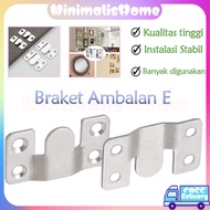 E-Shelf Bracket/Table Hanging Plate and Picture Frame/Iron Plate Shelf Bracket