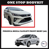 PERODUA BEZZA 2020 FACELIFT FRONT SKIRT (68) ABS SKIRT LIP BODYKIT