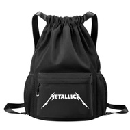BAND LOGO SERIES DRAWSTRING BAG BAND NAME DRAWSTRING BAG / BAND DRAWSTRING BAG METALICA DRAWSTRING B