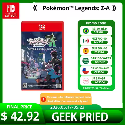 Pokemon Legends Z-A Juegos - Nintendo Switch 2 Games Deals 100% Official Physical Game Card RPG Poke