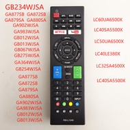 SHARP AQOUS SMART LED TV REMOTE CONTROL *ORIGINAL* GB234WJSA GB094WJSA GA983WJSA GB013WJSA GB254WJSA