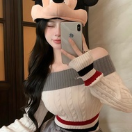 Sweater below, sweater below