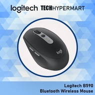 Logitech Mouse M590 Silent Multi-Device Mouse - Graphite / Mid Grey / Ruby