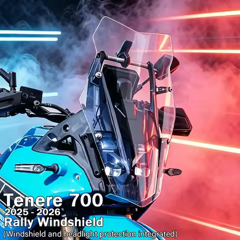 For Yamaha Tenere 700 T700 T7 2025 2026 Windshield Rally Windscreen Windshield And Headlight Protect