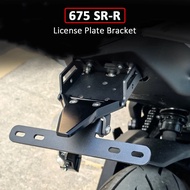 New For CFMOTO 675SR-R 675SRR 675 SR-R Motorcycle Rear License Plate Holder Bracket Tail Tidy Fender