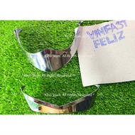 Ốp Mỏ & Đuôi Dè Inox Xe Điện Evo Feliz Evo Lite D9017