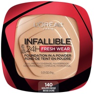 L'Oreal Paris Makeup Infallible Fresh Wear Foundation in a Powder, Up to 24H Wear, Waterproof, Golde