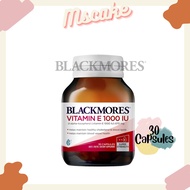 Blackmores Vitamin E 1000IU Cholesterol Health 30Capsules