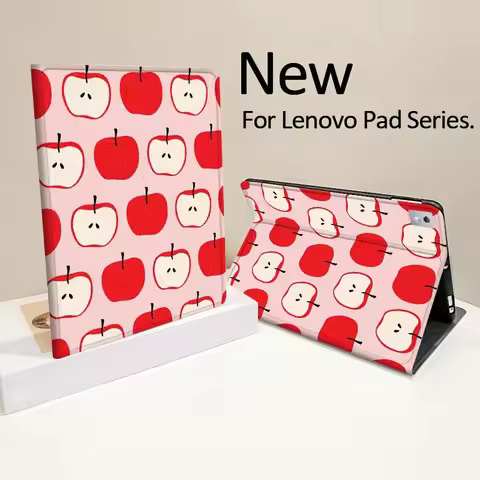 Apple Creative Pattern For Lenovo Tab Xiaoxin Pad 700 Y900 Gen4 K10 P11 GT K11 3rd P11 P12 Plus Pro 