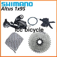 SHIMANO Altus M2000 M370 1x9 Speed Groupset MTB Mountain Bike Shift Lever Rear Dearilleur Cassette C