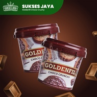 Selai Coklat Crunchy Goldenfil 1 kg