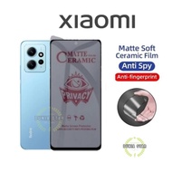 Matte Spy Xiaomi Mi 5X/6X/8 Lite/9 Pro/9 Se/9X/9 Lite/9T/9T Pro/12T/12T Pro/13T/13T Pro/A1/Play