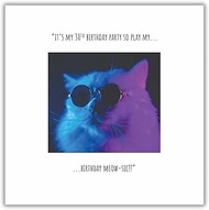Emotional Rescue Click, Like & Share 30th Birthday Card for Her, Funny 30th Birthday Card for Girls