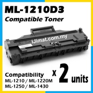 2x Toner Cartridge Compatible To Samsung ML-1210D3 / ML1210 / ML1210d3 ML-1220M ML-1250 ML1430 ML101