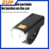 ZUP LED Bicycle Front Light Type-C Rechargeable Bicycle Headlight Road Bike Headlamp Easy To Install
