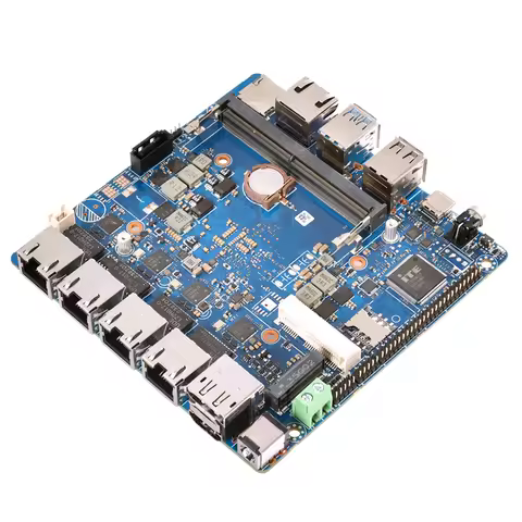 Piesia Wholesale Intel Alder Lake N95/N100/N200/N300 processor industrial motherboard with 4LAN