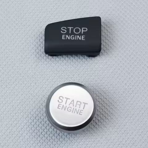 4L0905217B Black Motorstart Motorstopp OE Start Stop Engine Switch Button Cover For Audi Q7 2010-201