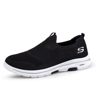 SKECHERS_Gowalk 4 - Achiever รองเท้าลำลองผู้หญิง รองเท้าที่ใส่สบาย ULTRA GO- 089981-GREY